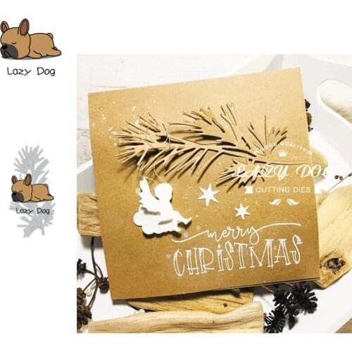 Fir Branch Plant Metal Cutting Dies Scrapbooking Stencil DIY Decorative Craft Embossing Die Cuts Card Making New Dies For 2019