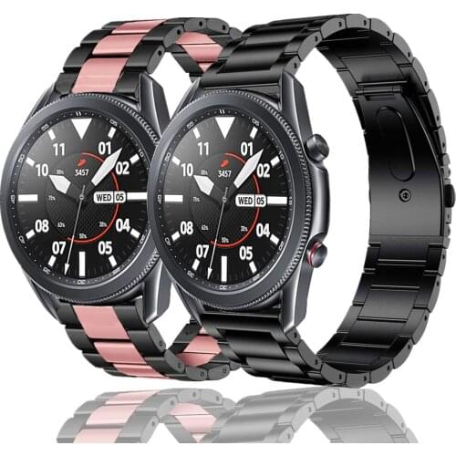 Galaxy watch 3 band 45mm 41mm for samsung galaxy watch 46mm active 2 amazfit bip correa for huawei watch gt 2e gt 2 46mm 42mm