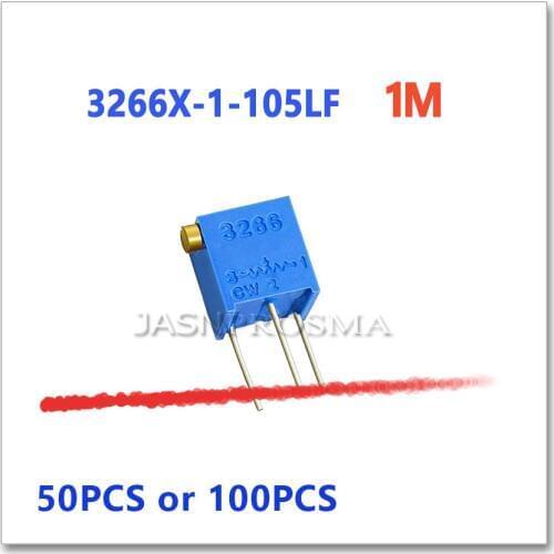 JASNPROSMA 3266X 50PCS 100PCS 1M 105 Precision Adjustable