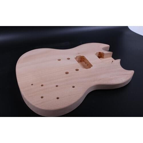 Right hand Electric guitar body HH Pickup Mahogany wood Advance Model #T2