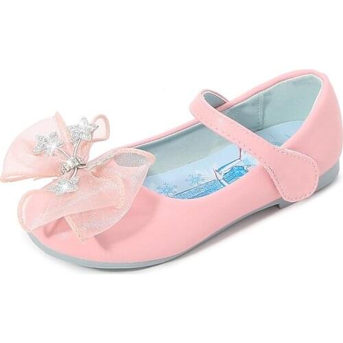 Summer Children Shoes Girls Princess Dance Sandals Kids Shoes Leather Fashion Girls Party Dress Wedding Shoes New