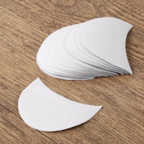 100pcs Pro Cotton Eyeshadow Shields Under Eye Patches Disposable Eyelash Extensions Pads Protect Pad Eyes Lips Makeup Tool