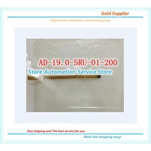 New Touch Screen Glass Panel Use For AD-19.0-5RU-01-200 REV D Touch Glass