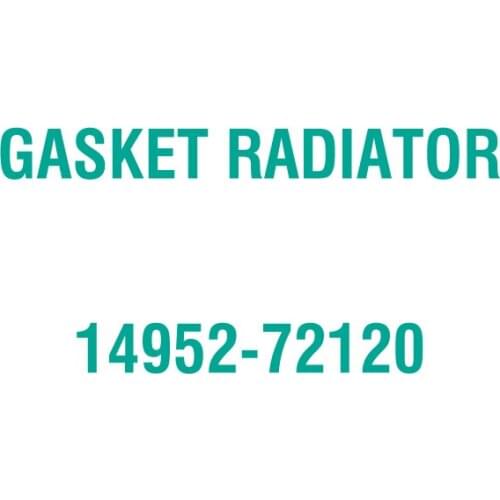For Kubota 14952-72120 GASKET RADIATOR