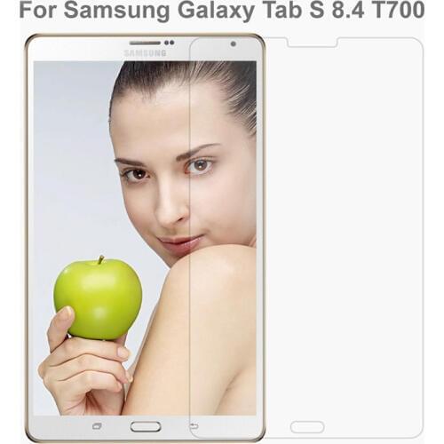 9H 2.5D Explosion-Proof Toughened Tempered Glass For Samsung Galaxy Tab S 8.4 T700 T705 8.4" Film Clear HD Screen Protect Cover