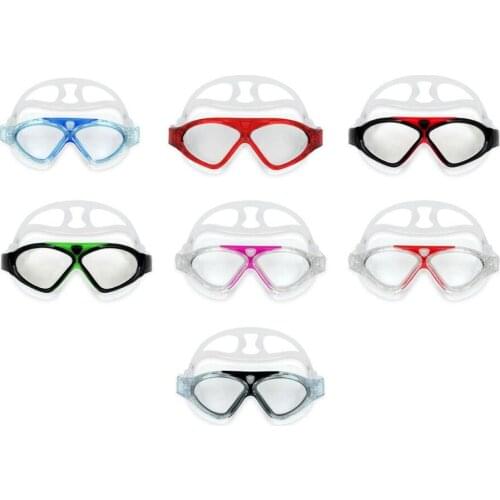 Delta 8170 Adult Silicone Pool Swimming Goggles Luxury Box Material is silicone and plastic. With its adjustable strap, it fits