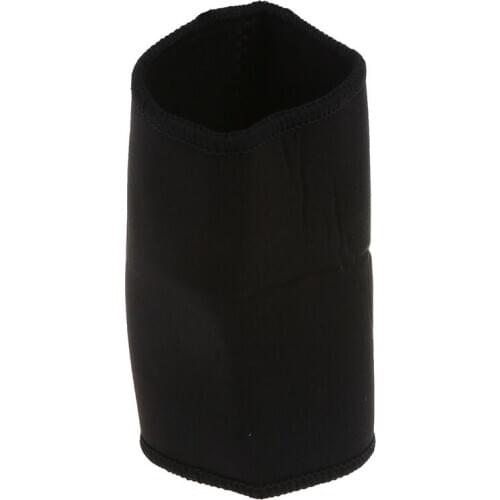 Sport Black Elastic Neoprene Elbow Support Sleeve Brace