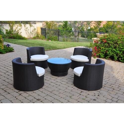 Hot Sale trade assurance bali antique ball rattan outdoor furniture