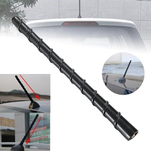 Universal Car Auto screw Helical Aerial Antinoise Flexible Roof Loop Antenna FM/AM Radio Signal for Hyundai Toyota KIA Nissan VW