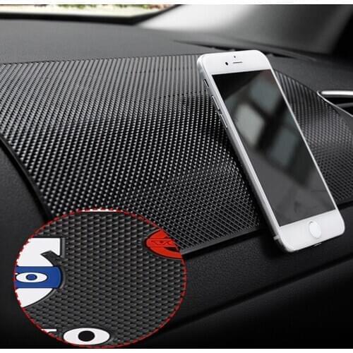1Pcs Car Dashboard Non-Slip Mat PVC Silicone Anti-Slip Pad For Volvo AWD S60 S90 T6 V40 V50 V60 V90 XC40 XC60 XC90 Accessorie