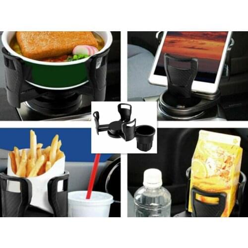 2 In1 Auto Car Seat Cup Holder Water Bottle Drink Coffee Adjustable Mount Stand Car Drinks Holder Seat Accessories Car Accessory