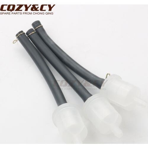 3pc High quality Fuel filter for TaoTao CY50 Evo New Speed 50 Thunder Zummer 50 ATM 50cc Scooter 4 stroke