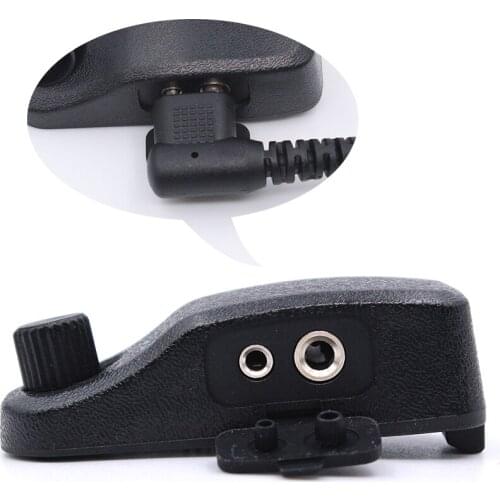 Audio Earpiece Adaptor For Motorola Radio DGP4150 DGP6150 DGP5050 DGP5550 Walkie Talkie Accessories