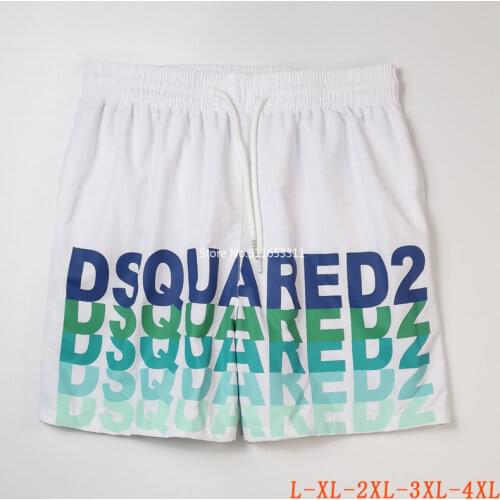 Dsquared2 quick dry beach Shorts Men Beach Shorts Swimwears Swimming Trunk Waterproof Gradient Casual Gym Sportswears Big L-4XL