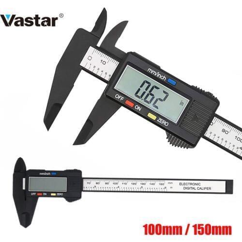 Digital Caliper 6 inch Electronic Vernier Caliper 100mm Calliper Micrometer Digital Ruler Measuring Tool 150mm 0.1mm