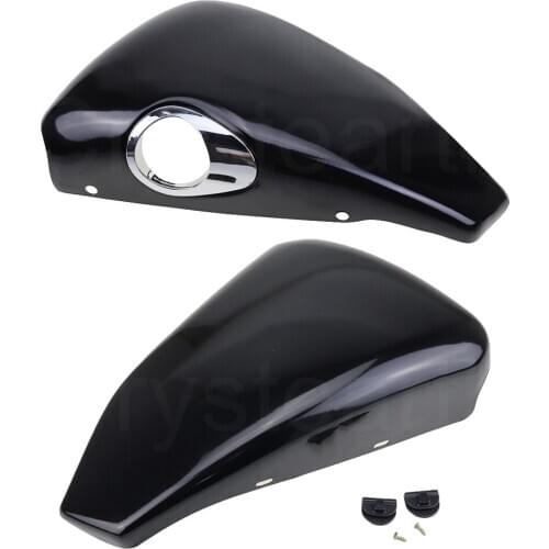 For Harley Sportster XL883 XL1200 14 15 16 17 Motorcycle Left Right Side Batteries Cover Battery Side Fairing Guard Protector