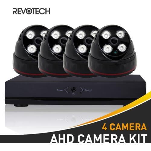 4CH 1080P CCTV AHD Camera System Kit 4 Channel 1080N DVR 60ft Cable 4PCS 2.0MP Sony IMX323 Camera Security Surveillance Camera