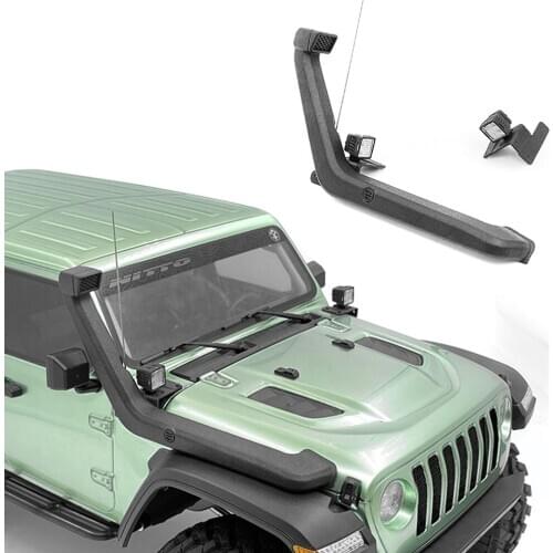 1/10 Rc Car AXIAL SCX10 III Third Generation Wrangler JL Body Shell Wading Hose