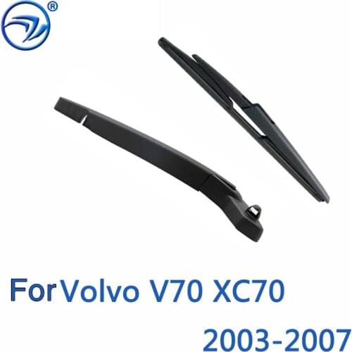 Wiper Rear Wiper Blade & Arm Set Kit Fit For Volvo V70 XC70 2003-2007 Windshield Windscreen Rear Window