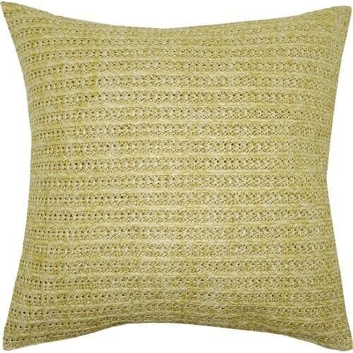 Straw Woven Fabric Pillow Covers Soft Decorative Velvet Square Throw Pillow for Couch Sofa Cushion Covers 45x45
