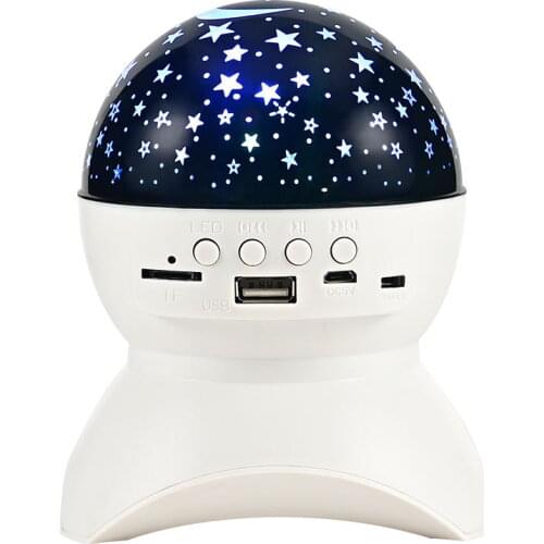 New Baby Night Light Moon Star Projector Disco DJ Light With 5V USB Cable Rechargeable Childrens Room Decorated Lights