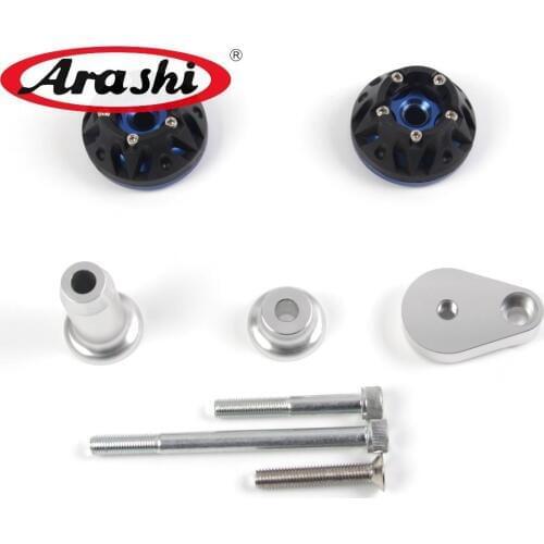 Arashi For KAWASAKI NINJA ZX6R 2007 2008 CNC Engine Sliders Frame Protector ZX 6R ZX-16R Ninja 07-08 Engine Cover Accessories