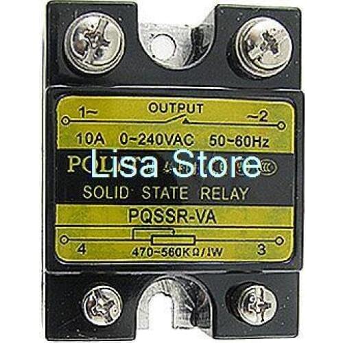 SSR Solid State Relay Volt Resistance Regulator SSR-10VA 10A 0-240VAC