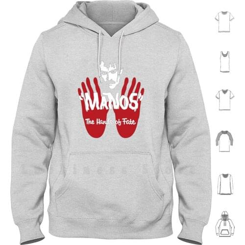 The Hands Of Fate hoodies long sleeve Mst3k Manos The Hands Of Fate Torgo Pop Culture Cult Classic Cult Movie Cult