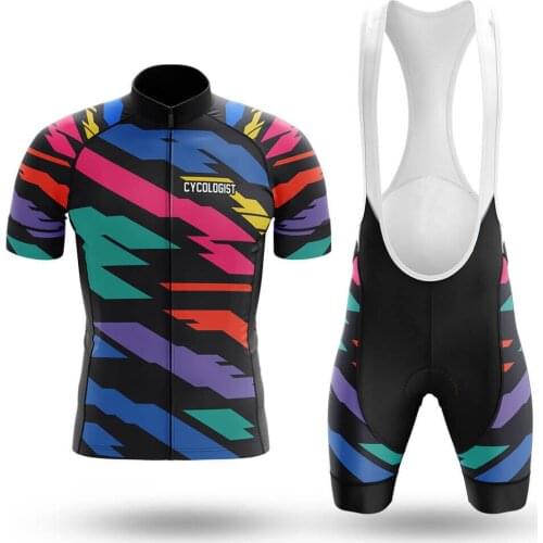 Cycologist-Cycling Jersey Set Summer Cycling Wear Mountain Bike Clothes Bicycle Clothing MTB Bike Cycling Bib Shorts Jersey Kit