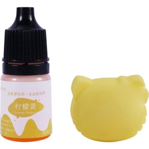 10 Colors 10ml Handmade Soap Dye Pigment DIY UV Epoxy Resin Mold Candle Coloring Liquid Lip Gloss Colorant