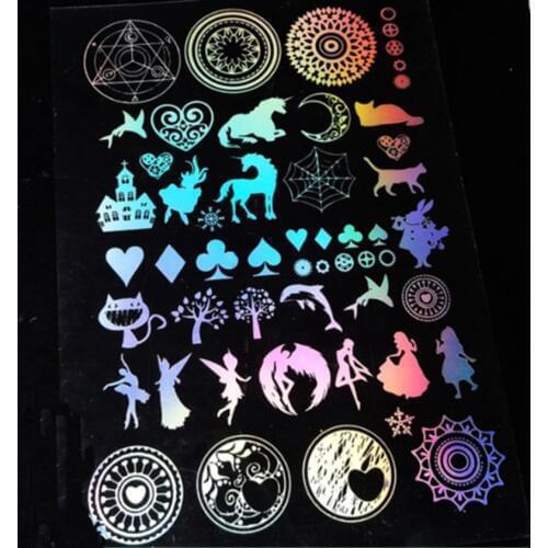 3pcs/lot Magic array unicorn angel transparent material With use of epoxy Mold Making Mould Jewelry Tool filling for DIY jewelry