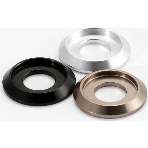 5Pcs Multi-Color Aluminum Alloy Thin Half Round Pan Head Washer Screw Al Metal Grooved Gaskets M2 M3 M4 M5 M6 M8 2/2.5/3/4/5/6/8