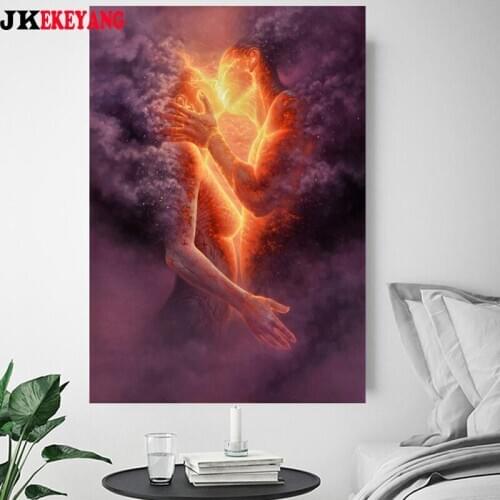 5D Diy diamond painting Abstract couple kissing Diamond Mosaic sale Rhinestone Embroidery cross stitch Y4258