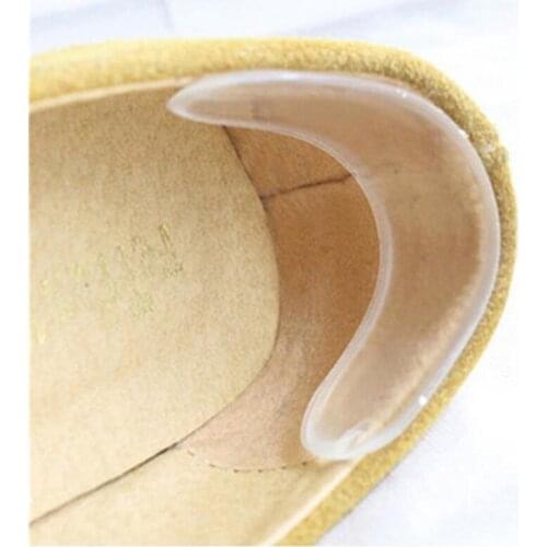 6Pcs=3 Pair Silicone Insoles For Shoes Anti Slip Gel Pads Foot Care Protector For Heel Rubbing Cushion Pads Shoes Insoles Insert