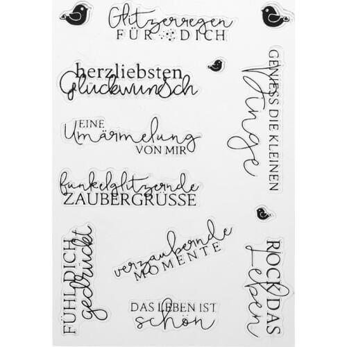 Alphabet DIY Silicone Clear Stamp Cling Seal Scrapbook Embossing Album Decor New 10166