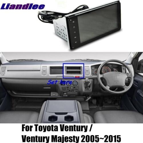 Android Radio Player GPS NAVI Maps HD Touch Screen For Toyota Ventury Majesty 2005-2015 Car TV Multimedia No CD DVD