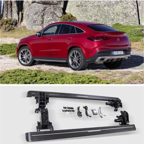 For Benz GLE Coupe GLE350 400 450 500 2020 2021 2022 Electric Automatic Running Boards Side Step Bar High Quality Motor Pedals