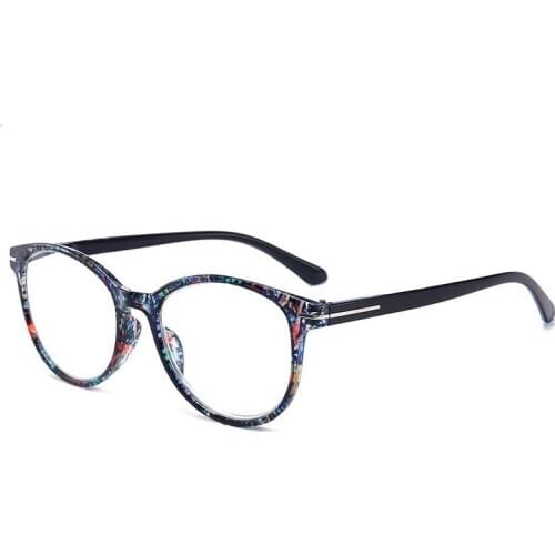 Lunettes de lecture rondes optiques Vintage lunettes printemps pied lunettes plein cadre lunettes unisexe cadre