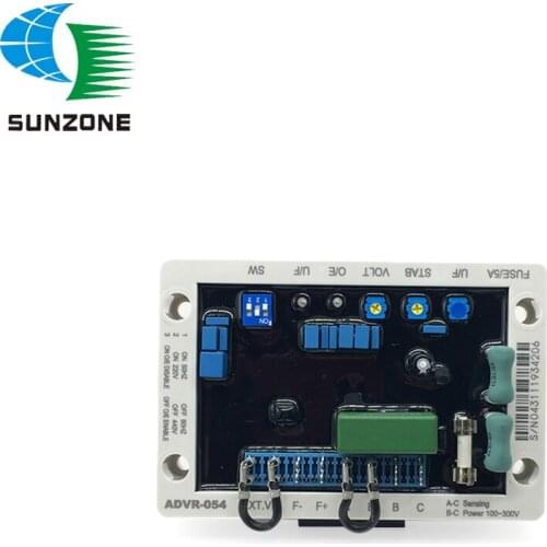 Genuine ADVR-054 AVR Replace For KUTAI Self Excited 5Amp Automatic Voltage Regulator With High Cooling Efficiency