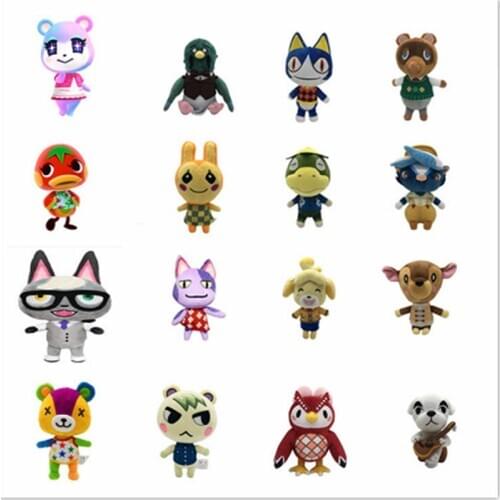 New Cartoon Animal Crossing Plush Toys Tanuki Stuffed Jingjiang Dolls Around The Raccoon Gifts For Kids Childrens Toy Gifts