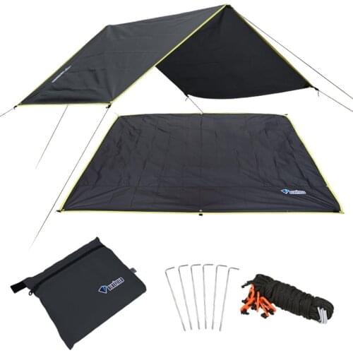4-6 Persons Ultralight Multifunctional Waterproof Tent Tarp Footprint Ground Sheet Mat For Outdoor Camping Hiking Picnic
