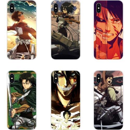 For HTC One U11 U12 X9 M7 M8 A9 M9 M10 E9 Plus Desire 630 530 626 628 816 820 830 Silicone Shell Case anime attack on titan eren