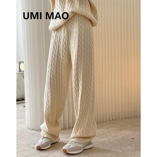 Женские трикотажные брюки UMI MAO China At AliExpress