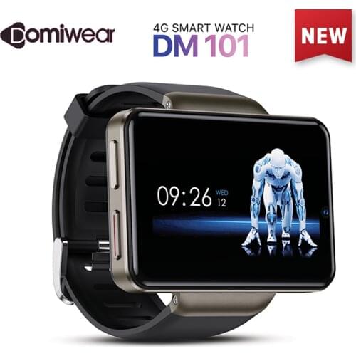 DOMIWEAR 4G Smart Watch Full Touch 2080mAh Battery Dual CameraHeart Rate Monitoring Multi-Sport Mode Waterproof Sports Wristband