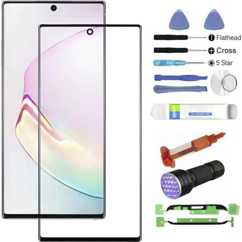 Outer Front Glass Screen Replacement Kit for Samsung Galaxy Note 8/9/10/10 Plus