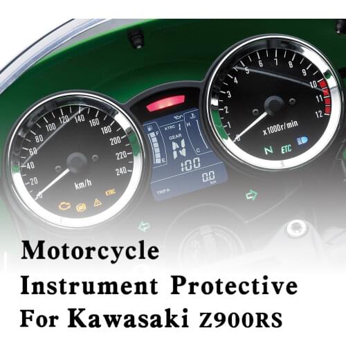 For Kawasaki Z900RS Z900 RS 2018 2019 Motorcycle Speedometer Scratch Cluster Screen Protection Film Protector