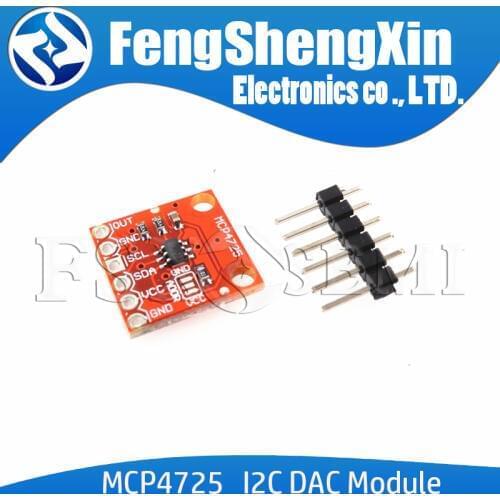 1Pcs New MCP4725 I2C DAC Breakout module development board