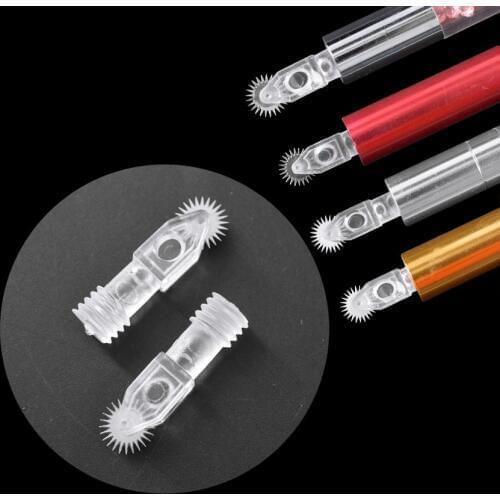 10pcs Microblading Needles Fog Eyebrow Permanent Makeup 3D Embroidery for Tattoo Manual Pen Tattoo Inks Disposable Make Up Tools