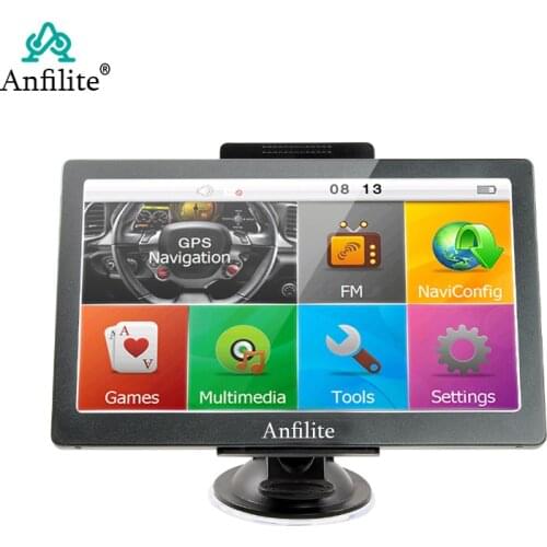 7 inch HD camping car/Truck/vehicle GPS Navigation Built in 8GB+256M Bluetooth MP3/MP4 Players MTK Sat Nav USA Russia Europe m