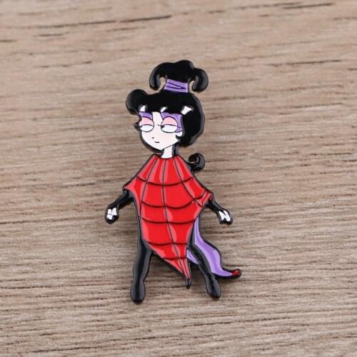 BG1006 Classic Horror Movie Cartoon Character Enamel Brooch Pins Badge Lapel Pins Metal Fashion Jewelry Accessory Gifts